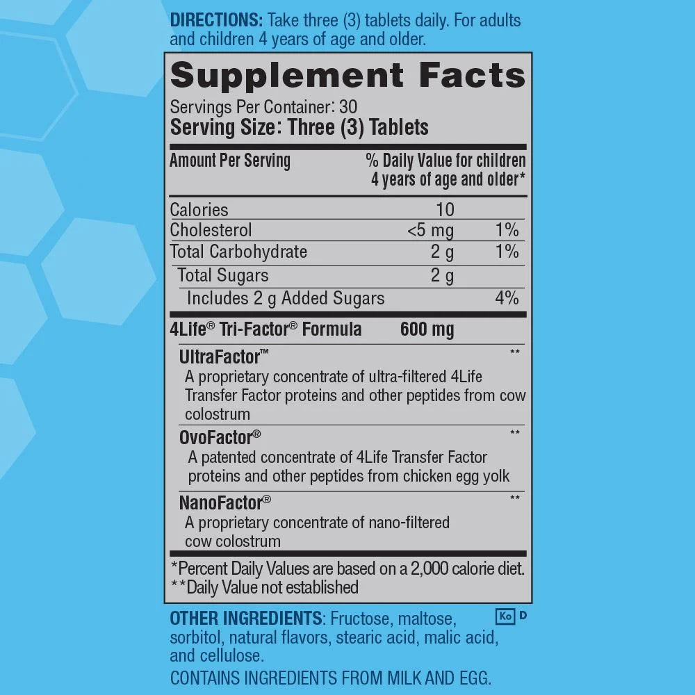 Chewable - Transfer Factor